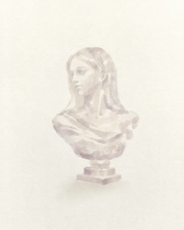 A statue bust